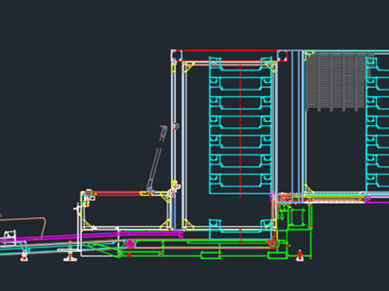 全自動機械式提升堆垛機